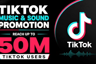 create 1000 tiktok post using your music or sound