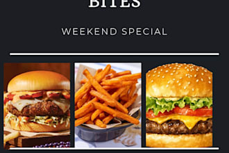 design a simple professional flyer in canva