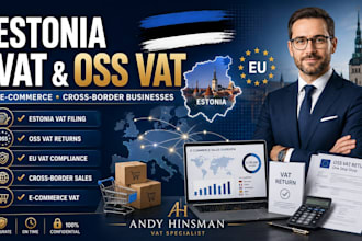 do estonia vat filing, oss vat return for ecommerce and cross border businesses