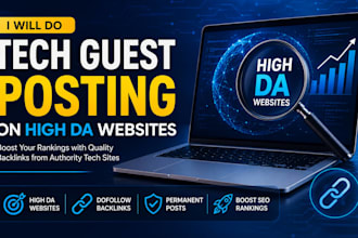 do tech guest posting on high da websites