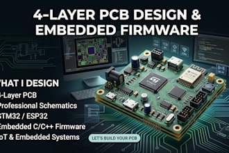 design flexible wearable pcb and embedded firmware