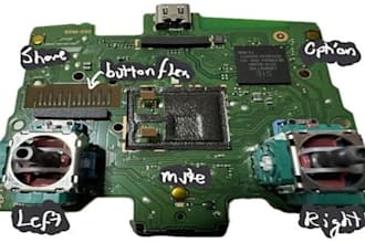 design ps5,ps4 controller pcb, bluetooth gamepad, embedded firmware, and custom