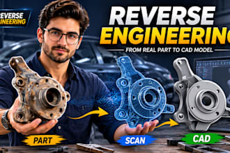 reverse engineer 3d scans into solidworks cad models