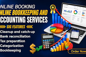 do accounting and bookkeeping using quickbooks online, quickbooks clean up