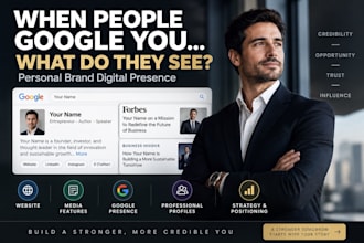 build your personal brand and online presence