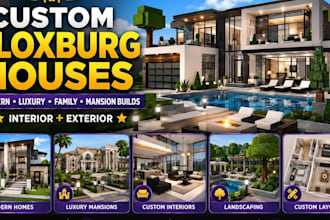 build your custom bloxburg house