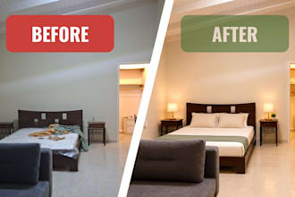 enhance and transform your hotel airbnb or real estate photos