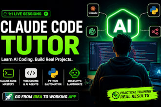 teach you claude code vibe coding ai agents and python