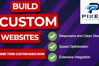 create professional and responsive custom coded websites