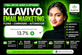 setup audit klaviyo email flows klaviyo email marketing campaign and automation