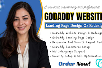 build godaddy website redesign godaddy website design on godaddy website builder