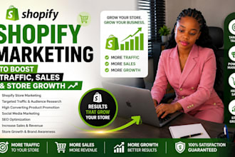 boost your shopify traffic, sales and store growth