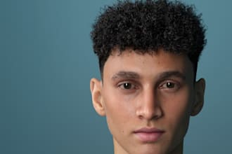 create game ready 3d hair cards, hairstyles and realistic fur, xgen hair