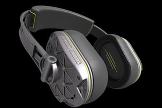expertly design and model realistic 3d headphones and audio