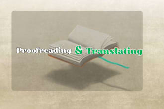 translate german to english and edit your novel as pro book editor