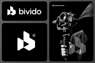 design camera photographer drone camera and photography logo