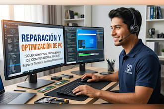 soporte tecnico remoto para optimizar tu PC