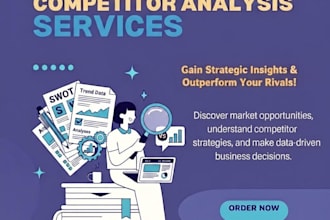 do market research and competitor analysis for startups