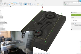 create fusion 360 cam toolpaths and cnc machining files
