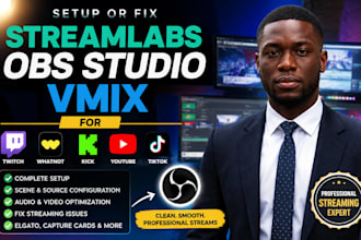professionally setup and customize your elgato stream deck for streaming