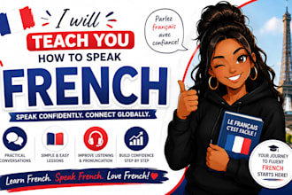 teach you how to speak french