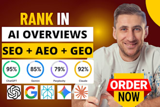 build ai visibility score to rank website in chatgbt, gemini claude GEO aeo SEO