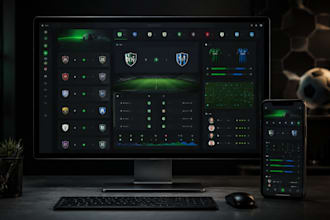 build a football live score website with fixtures and results