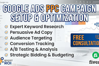 setup and manage google ads search and display campaigns