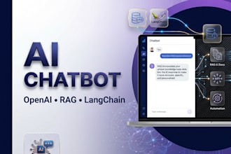 build ai chatbot with openai and langchain