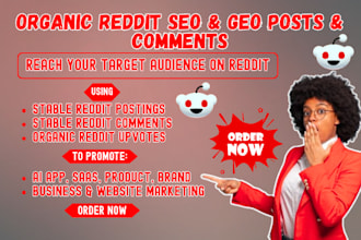 promote saas software, tools, web apps, and online platform via reddit SEO post