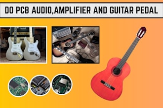 design a professional audio amplifier pcb and schematic