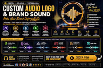 create a memorable audio logo for your brand, podcast or app