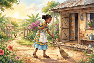 create authentic african american children book illustrations