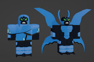 do roblox 3d models, roblox assets, low poly, game characters, custom avatars