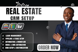 setup real estate crm automations , workflow, gohighlevel and kvcore