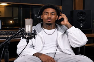 be your male hip hop rapper, rock singer songwriter, freestyle rap, rap feature
