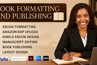 format, edit and publish book, ebook on amazon kdp, kdp upload, kindle ebook