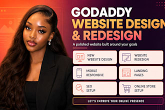 design godaddy website redesign godaddy website on godaddy website builder