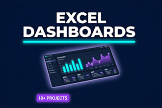 create interactive excel dashboards and data visualization