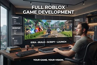 do roblox full game development roblox game creation