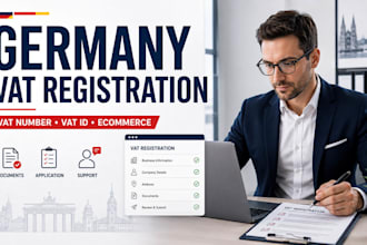 handle germany vat registration and german vat number application