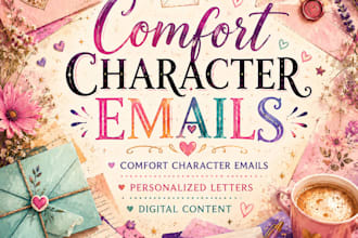 write your comfort character letters emails