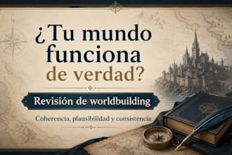 review your fantasy worldbuilding for realism and consistency