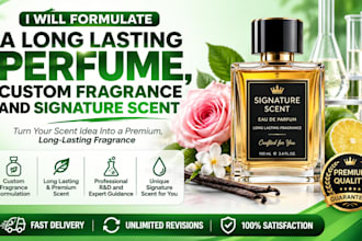 formulate long lasting perfume formulation