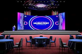 create 3d stage lighting design and dmx programming with 3d stage visualization
