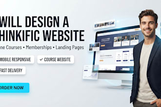 build thinkfic online course website thinkific sales funnel migration