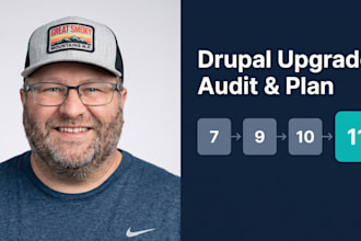 audit your drupal site and plan your upgrade to drupal 11