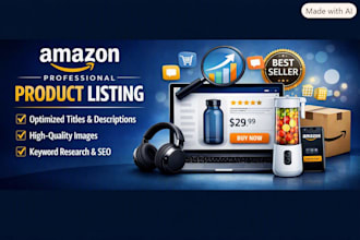 write amazon product listings