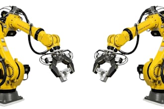 design robotic arm parts grippers joints and assemblies in fusion 360 cad