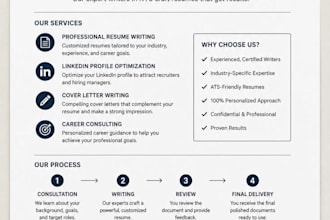 write an executive resume